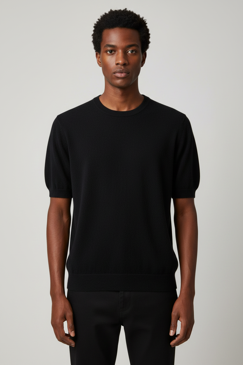 Julian Cashmere Tee | Crewneck | Relaxed Fit