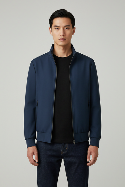 Armand Wind-Resistant Jacket | Zip Pockets | Tailored Fit