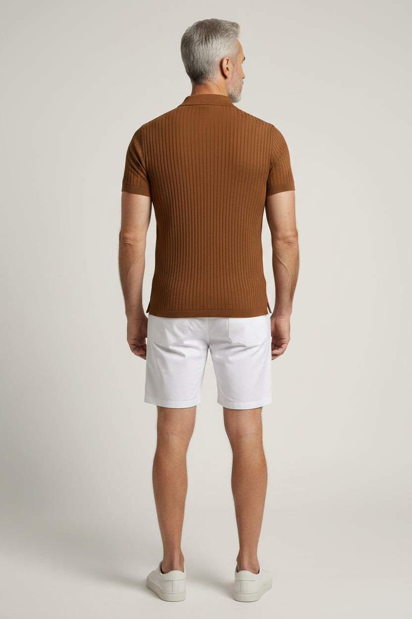 Dean Cotton Polo | Tailored Fit | Classic Collar