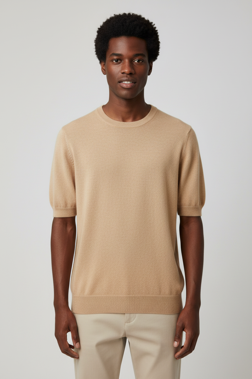 Julian Cashmere Tee | Crewneck | Relaxed Fit