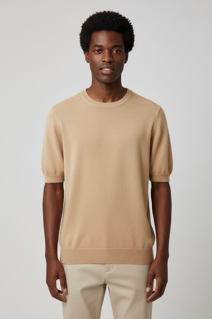 Julian Cashmere Tee | Crewneck | Relaxed Fit