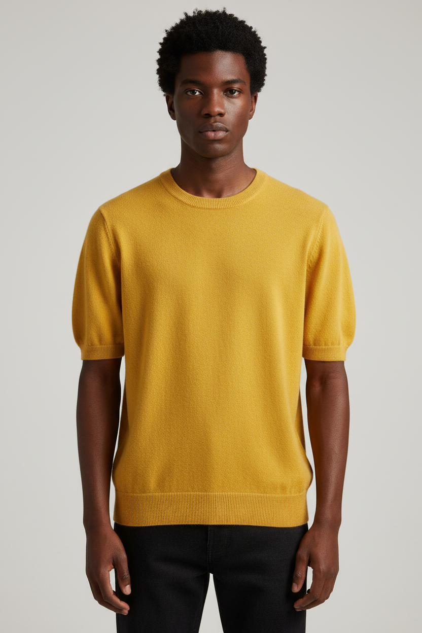 Julian Cashmere Tee | Crewneck | Relaxed Fit