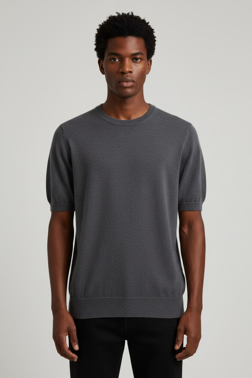 Julian Cashmere Tee | Crewneck | Relaxed Fit