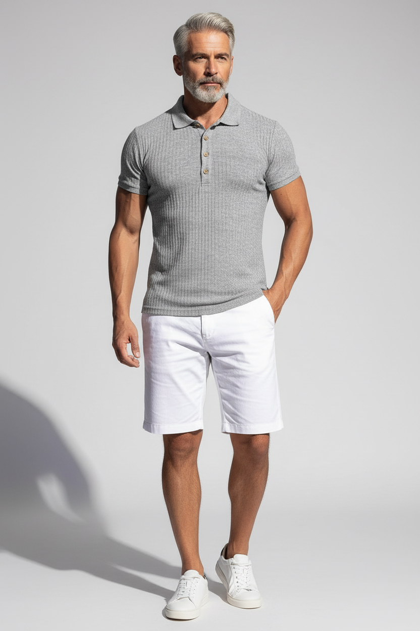 Dean Cotton Polo | Tailored Fit | Classic Collar