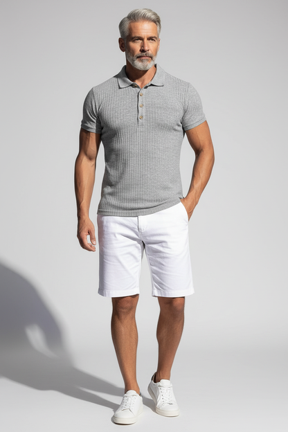 Dean Cotton Polo | Tailored Fit | Classic Collar