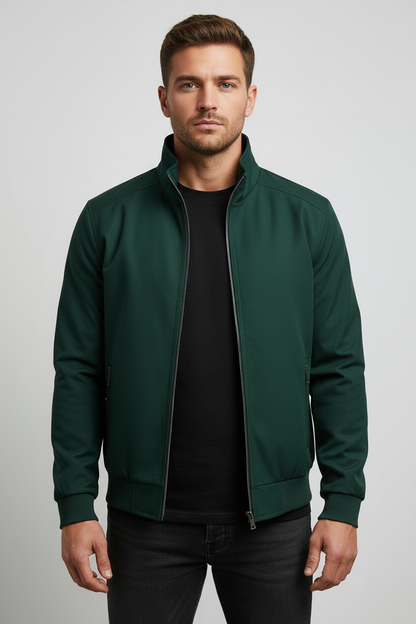Armand Wind-Resistant Jacket | Zip Pockets | Tailored Fit