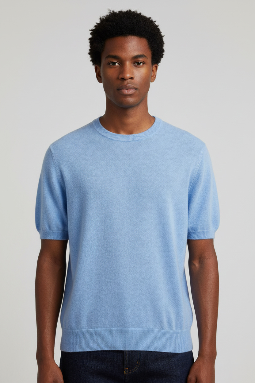 Julian Cashmere Tee | Crewneck | Relaxed Fit