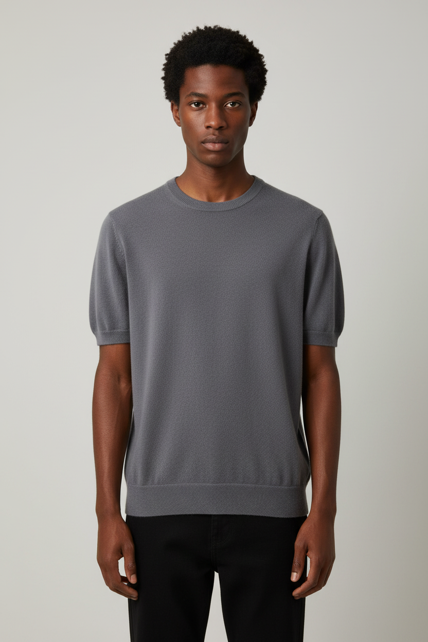Julian Cashmere Tee | Crewneck | Relaxed Fit